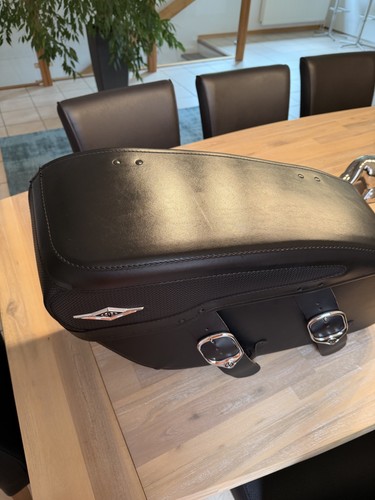 Lederkoffer road king - road,
