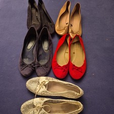 Ballerinas getragen Sammler