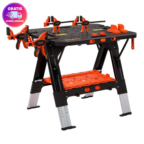 Pony werkbank 2in1 klappbar - pony,