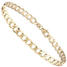 Jobo curb bracelet 333 gold