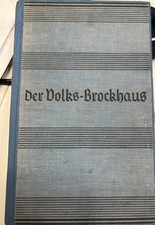 Der  Volks-Brockhaus * 5. Auflage 1937 / Brockhaus Leipzig ** 