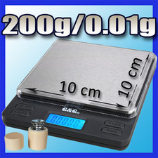 G&G 200g-500g/0.01-1000g/0.5g-3000g/0.1g LS Feinwaage Taschenwaage Küchenwaage​