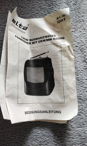 Elta schwarz weiß - cm,