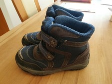 Winterstiefel Winterboots Jungen TCM 32 33 blau gefüttert winterschuhe 