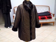 Echte Wiesel Pelz Winter Jacke