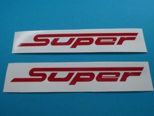  Zündapp Roller Bella Typ 561 R50 RS50 SUPER  Schriftzug Aufkleber Sticker ROT