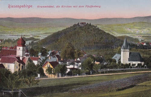 Krummhübel kirchen mit - krummhübel,,
