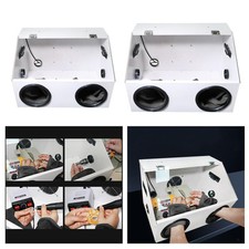 Schleifstaubbox, Schleif- und Polierbox zum Gravieren, Polieren, Schleifen