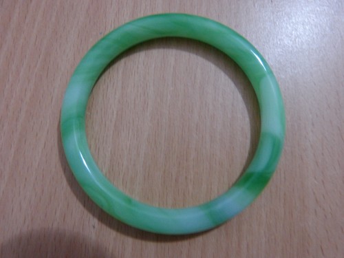 Armreif echte jade lindgrün - armreif,, jade,