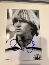 Handsigniertes Foto Bernd Schuster Autogramm Signed Photo DFB Autograph Real