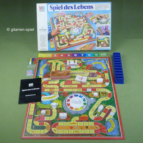 Spiel des lebens komplett - spiel,