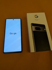 Google Pixel 7 128GB Obsidian Schwarz 5G Smartphone gebraucht + OVP 