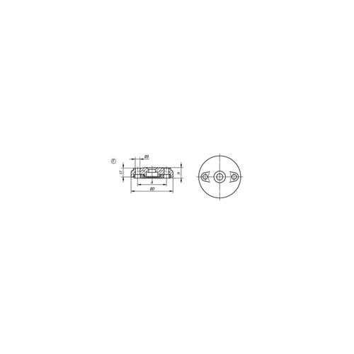 Kipp teller anti slip platte - kipp,