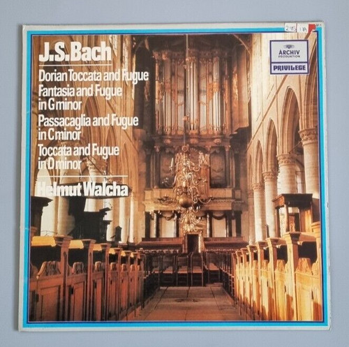 Vintage bach organ works - vintage,