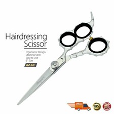 3-Ring Friseurschere Salon, Barber Style Look, scharfe rostfreiem Edelstahl