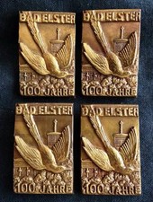 SBZ Festabzeichen 1948 - 100 Jahre Bad Elster - tragbar