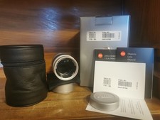 Leica Summarit M 90 mm, 2.4, Silber, 2014, Zustand exzellent, OVP