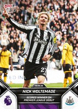 Topps Now Premier League 25/26 - Card 018 - Nick Woltemade - Newcastle United