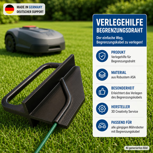 Verlegehilfe begrenzungsdraht - verlegehilfe,