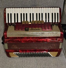 Akkordeon  Scandalli 120  3/4 leicht ideal für Anfänger oder Kinder mit Mikrofon