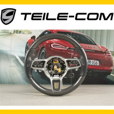 ORIG. Porsche 911 991/718 Boxster/Cayman 982 Lenkrad Schwarz+CARBON/Sport Chrono