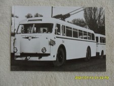 Magdeburg  Oberleitungsbus ,Ottersleben /Lemsdorf  1960 /70 Fotokarte