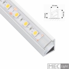 1m ALU-Profil/Leiste "ECKE"