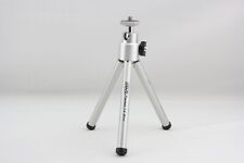 Erno Pocket - 14 Mini Stativ Reisestativ Tischstativ silber 14cm Höhe # 9324