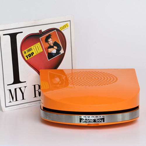 Grundig phono boy - phono, orange