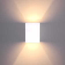 Wandleuchte innen Up & Down GIORGIA Gips übestreichbar mit LED G9 2W warmweiß