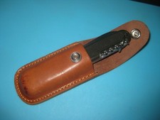 80er Original Leder Messertasche für Victorinox Schweizer Soldatenmesser auch f