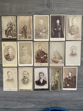 15 Original Vintage CDV /