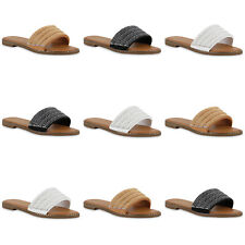 Damen Pantoletten Sandalen