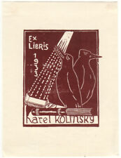 KAREL KOLINSKY: Eigen-Exlibris. 1933