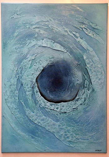 Abstrakte malerei kunst - kunst, acryl