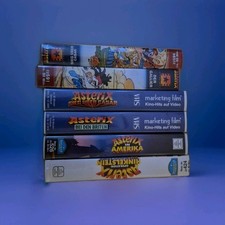 6 VHS Videokassetten Asterix