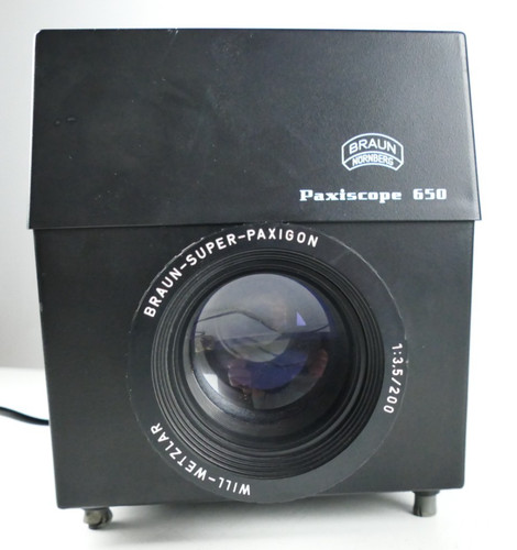 Braun paxiscope 650 - paxiscope, episcope