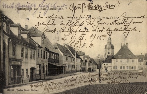Bad lauchstädt saalekreis - ak,