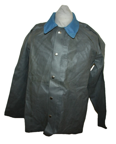 Vintage gummi arbeitsjacke - gummi,