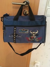 Scout Exclusiv Black Rider Sporttasche  Motorrad bestickt Schuhfach Vortasche