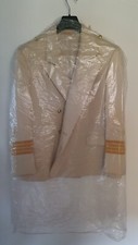 DDR  VOLKSMARINE  UNIFORM JACKE Fregattenkapitan Weiß / Creme Gr. K 52 . 
