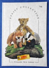 Steiff Collection `94  "Freunde fürs Leben" Katalog Teddy Tiere - wie neu!!