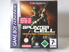 GameBoy Advance Spiel - Tom Clancy´s Splinter Cell: Pandora Tomorrow (mit OVP)