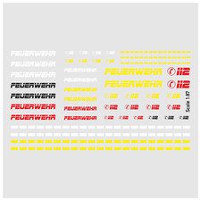 Waterslide Decal 1:87 -  BRD