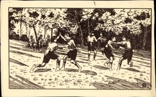 Ak Französische Pfadfinder