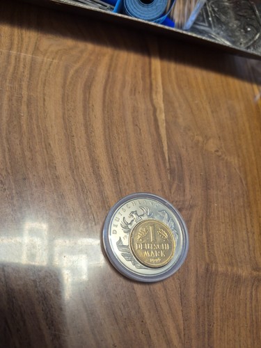 Deutsche mark vergoldet mit - 1,
