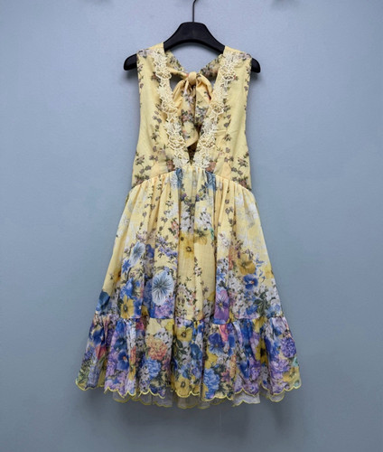 Zimmermann damen linie - a-linie, kleid