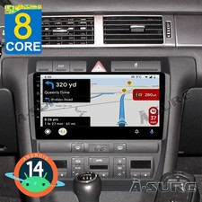 Für Audi A6 S6 RS6 C5 1997-2004 4+64GB Android 14 Autoradio Navi Carplay FM 1Din