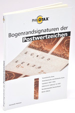 Philotax Bogenrandsignaturen der Postwertzeichen, Herwarth Heinzen 2004