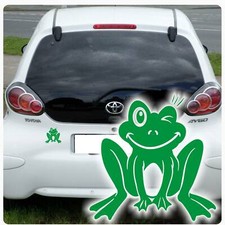 Autoaufkleber Frosch Frösche Auto Aufkleber Sticker Motorrad 10 cm A1623  S